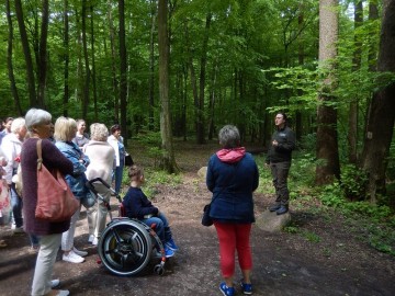 Piknik rodzinny w Lesie Łagiewnickim z okazji Dnia Matki i Dnia Dziecka, zorganizowany we współpracy z Fundacją Dzieciom Idziemy Razem oraz Strażą Miejską w Łodzi 26 maja 2019 r., <p>fot. A. Zaborowska</p>